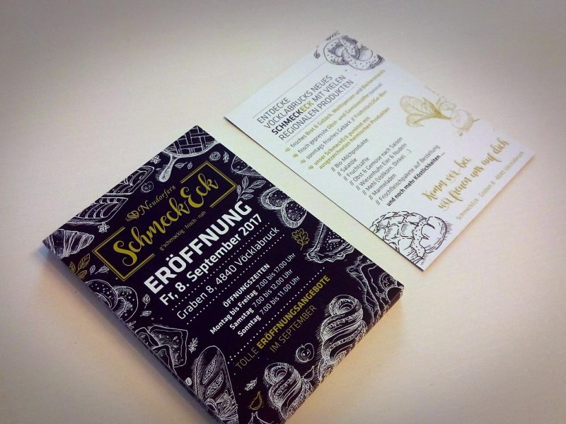 Flyer Eröffnung